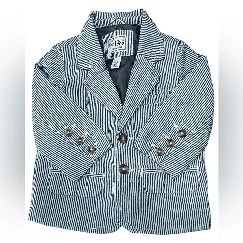 The Children's Place Striped Blazer 12-18 mos